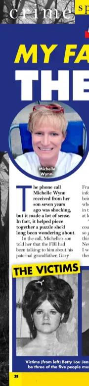  ?? ?? Michelle Wynn.