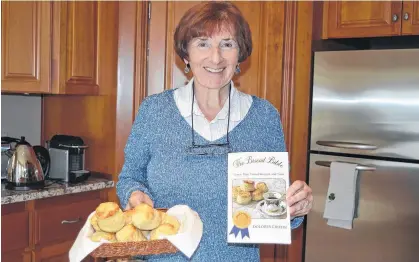  ?? DAVE STEWART/THE GUARDIAN ?? Delores Griffin of Cornwall has just published her second book, The Biscuit Bible, which contains informatio­n on all things biscuit — types, tips, tested recipes and tales.