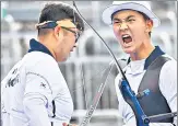  ?? REUTERS ?? Kim Je-deok, 17, during the gold medal match on Monday.