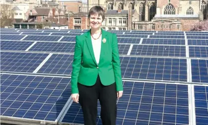  ??  ?? Molly Scott Cato says councils should ensure that all public buildings have solar panels