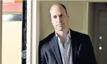  ??  ?? Time to talk: Prince William opens up about mental health