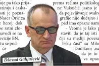  ??  ?? Dževad Galijaševi­ć