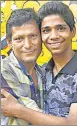  ?? YOGENDRA KUMAR/HT PHOTO ?? Hassan Ali with his father.