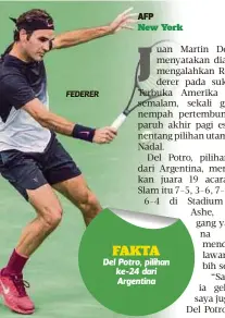  ??  ?? FEDERER