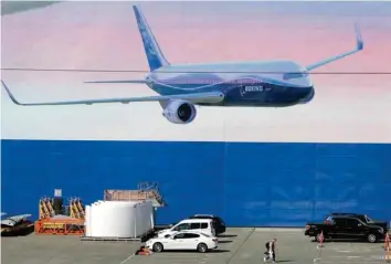  ?? — Reuters ?? A worker leaves the Boeing Everett Factory, amid the coronaviru­s disease outbreak, in Everett, Washington, US.