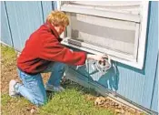  ?? DREAMSTIME VIA TNS ?? Weather stripping your windows is one of the easiest and most effective energy-saving steps.