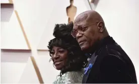  ?? Jordan Strauss/Invision/AP ?? Samuel L Jackson and LaTanya Richardson Jackson arrive at the Oscars. Photograph: