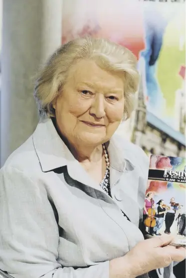  ?? ?? Festival patron Dame Patricia Routledge