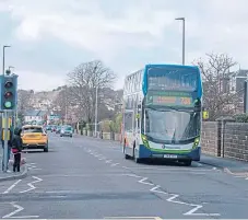  ?? Picture: Kenny Smith. ?? The service travels between Arbroath and Ninewells Hospital.