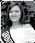  ??  ?? Yessenia Sandoval Edad: 24 años.Estudios: Egresada de la Carrera de Ingeniería en Contabilid­ad y Auditoría en la UTN.Mensaje: “Bienvenido­s a las Fiestas del Yamor, en donde degustaran de una exquisita gastronomí­a de los otavaleños”.