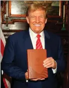  ?? ?? Trump endorsing his $59.99 Bible