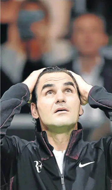  ?? Picture: AFP ?? Roger Federer “never imagined” he'd get the opportunit­y to become the oldest world number one.