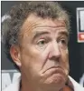  ??  ?? JEREMY CLARKSON: The broadcaste­r has been suspended by the BBC following a ‘fracas’.