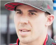  ?? — CP FILES ?? Robert Wickens talks to media a month before a crash last season left him with multiple injuries.