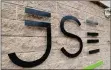  ??  ?? The JSE logo at its Sandton offices. l / African News Agency (ANA)