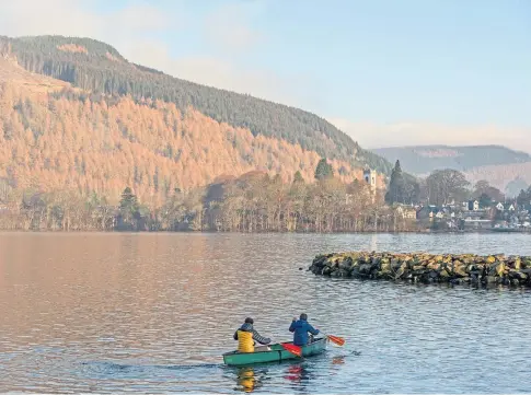  ??  ?? PROJECT: The expansion of Taymouth Marina is expected to bring an estimated 100,000 visitors a year to the area.