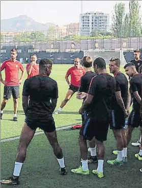  ?? FOTO: PEP MORATA ?? Con confianza El filial llega con buenas sensacione­s después de ganar al Córdoba