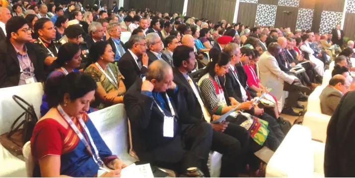  ??  ?? 13th Federation of India Chamber of Commerce higher education opening summit in New Delhi