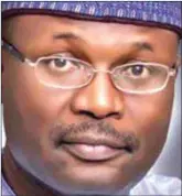  ??  ?? INEC Chairman, Prof. Mahmood Yakubu