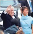  ?? CAROLYN KASTER, AP ?? President Trump and first lady Melania Trump.