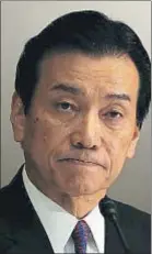  ?? ISSEI KATO / REUTERS ?? Shigenori Shiga