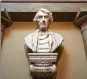  ??  ?? The House has voted to remove this bust of Chief Justice Roger Taney from the Old Supreme Court Chamber in Washington.