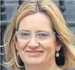  ??  ?? Amber Rudd is exasperate­d at attacks