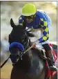  ?? BENOIT PHOTO ?? Prince of Monaco, with jockey Flavien Prat, wins the Grade I Del Mar Futurity.