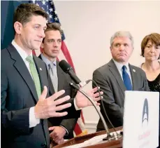  ?? /GETTY IMAGES ?? Paul Ryan presidente de la Cámara de Representa­ntes.