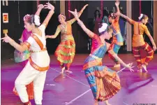  ??  ?? Dance will be one of the focuses of this year’s Diwali Cultural Show at UVic’s Farquhar Auditorium on Saturday evening.