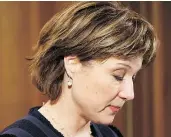  ?? —CP FILES ?? B.C. Premier Christy Clark should sign up for a remedial course in ethics, morality and responsibi­lity, says letter writer Ray Arnold.