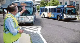  ?? Ned Gerard/Hearst Connecticu­t Media ?? School kids in Bridgeport and 16 other under-resourced communitie­s would have free bus rides before and after school under legislatio­n that was approved by a General Assembly committee on Monday, but which still needs to be included in the state budget that starts July 1.