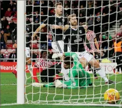  ??  ?? OH YES: Josh Maja scores the 78th-minute winner