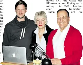  ?? BILD: MINI-CLUB OLDENBURG ?? Mini-Spitze: Jan Rosenkranz, Margrit Haselei und Peter Brummund bilden den Vorstand.