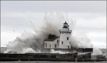  ?? WHIO ?? In 2012, Superstorm Sandy whipped up huge waves on Lake Erie.