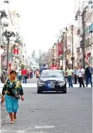  ?? SERGIO CERVANTES ?? Centro Histórico tras el sismo.