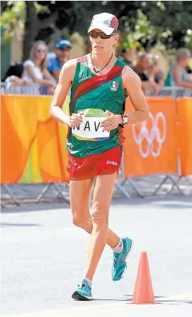  ??  ?? Horacio Nava, durante los Olímpicos de Río de Janeiro 2016