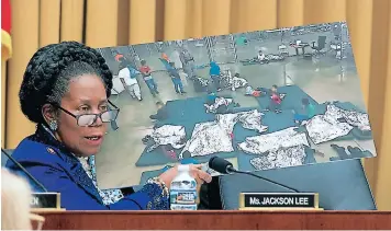  ?? FOTO: AP ?? El reporte fue presentado Ante la CÁMARA BAJA del Congreso de Estados Unidos Ayer martes.