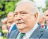  ?? FOTO: IMAGO ?? Lech Walesa wird 75 Jahre alt.