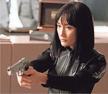  ?? JICHICI RAUL/LIONSGATE ?? Maggie Q has a score to settle in “The Protégé.”