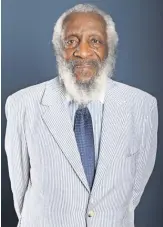  ?? 2012 PHOTO BYMATT SAYLES, INVISION/ AP ?? Dick Gregory rose to fame in the early 1960s and used his popularity to push relentless­ly for civil rights. He died Saturday at age 84.