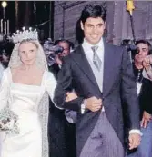 ?? OZ / GTRES ?? Se casó con Francisco Rivera en la catedral de Sevilla