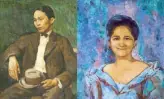  ??  ?? Portrait of Ms. Rosa Santos Munda (oil on canvas) by Victorio Edades. The artwork was donated by Nanay Soling Duterte to the city and is now part of the Museo Dabawenyo collection. “S e l f - p o r t r a i t ” (1928), oil on canvas (Accessed via Davao...