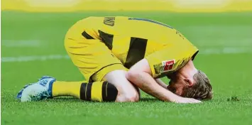  ?? Foto: dpa ?? Verloren und doch gewonnen: André Schürrle spielt mit Borussia Dortmund, trotz der 1:3 Niederlage gegen Hoffenheim, nächste Saison in der Champions League.