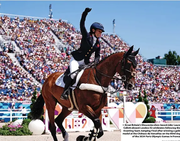 Collett’s ‘on top of the world’ over team gold - PressReader