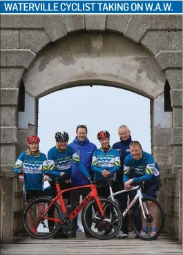  ?? Photo by Valerie O’Sullivan ?? The Wild Atlantic Way Cycle Sportif 2018 spring event kicked off on Friday morning, in Kinsale. A joint initiative between Fáilte Ireland and cycling specialist­s, Ride Wild, the bi-annual cycling event includes 16 stages covering 2,152 kilometres of...