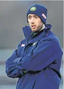 ??  ?? Dual role: Michael Fennelly oversees Offaly before playing in yesterday’s Leinster club final for Ballyhale