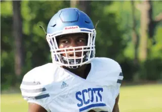  ?? PHOTO COURTESY OF SCOUT.COM ?? Zamir White of Laurinburg, N.C., the nation’s top running back prospect in the 2018 signing class, committed Tuesday to the Georgia Bulldogs.