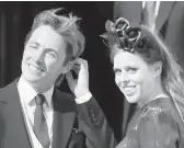  ?? PETER BYRNE/PA VIA AP 2019 ?? Princess Beatrice and Edoardo Mapelli Mozzi announced Monday the birth of a daughter.