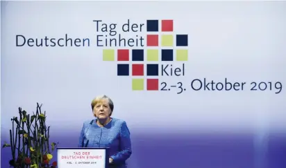  ?? (Morris Mac Matzen/Reuters) ?? WHILE GERMAN CHANCELLOR Angela Merkel told the Knesset in 2008 that Israel’s security is part of Germany’s raison d’État, some say her administra­tion’s relationsh­ip with Iran is contradict­ory.